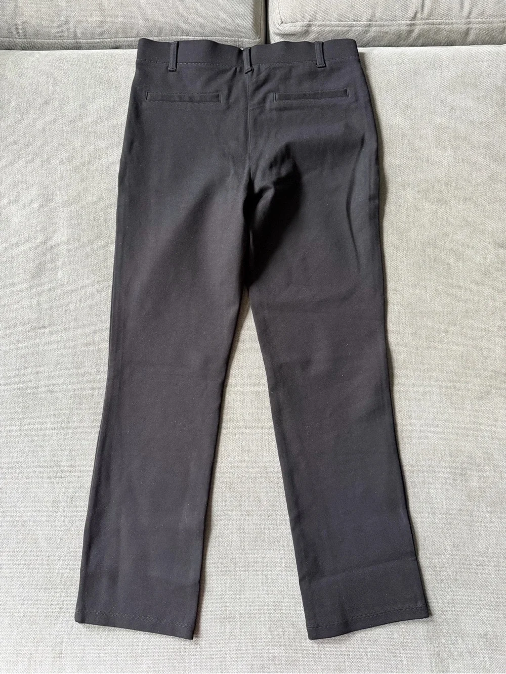 NWT Quince Ultra Stretch Ponte Straight Leg Pants S Black